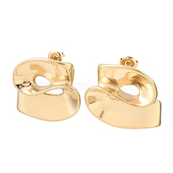 Pendientes de pepitas de acero inoxidable 304&nbsp;EJEW-K268-75G