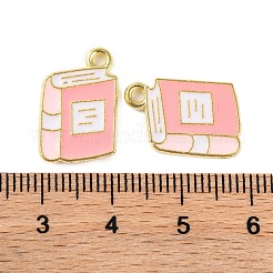 Plaqué or pendentifs en alliage d'émail&nbsp;LS-ENAM-Z017-12G-03