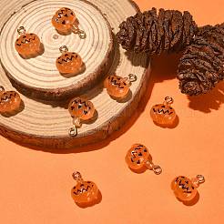 10шт тема Хэллоуина прозрачные подвески из смолы&nbsp;RESI-CJ0002-93