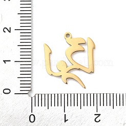 Pendentifs en acier inoxydable 304&nbsp;STAS-K287-02G