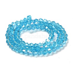 Trasparenti perle di vetro placca fili&nbsp;LS-GLAA-F029-3mm-A19