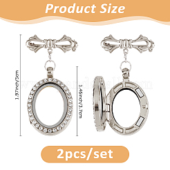 2шт латунная брошь&nbsp;JEWB-FH00022