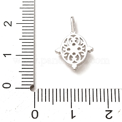 Pendentifs en laiton avec strass&nbsp;RB-CBAFDDC-04P