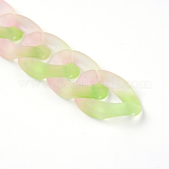 Прозрачные акриловые цепочки ручной работы&nbsp;FIND-WH0070-11E