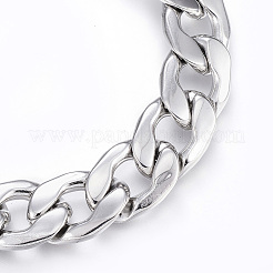 Anlaufgeschützte Armbänder aus Edelstahl 304&nbsp;LS-STAS-D162-09