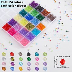 Прозрачные акриловые бусины&nbsp;TACR-SP0001-26A