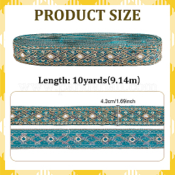 Ruban polyester style ethnique&nbsp;OCOR-WH0003-084A