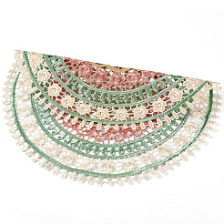 Napperon en dentelle de polyester&nbsp;AJEW-TADJ0001-21B