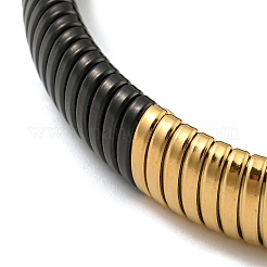 Bracciale a catena piatta in acciaio inossidabile 304&nbsp;BJEW-B076-01BG