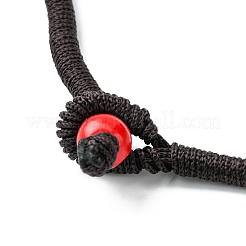 Collane a 3 strato con perline di fiori di cocco naturale tinto&nbsp;NJEW-A007-02B