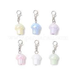 УФ-покрытие акриловые грибы подвесные украшения&nbsp;HJEW-JM03393