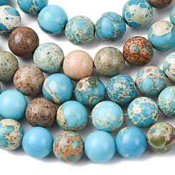 Натуральные имперские нитки из яшмы&nbsp;G-A175B-8mm-03A