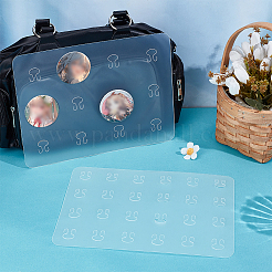 4 Stück transparentes PVC-Schmerzverbandbrett&nbsp;PVC-PH0001-41A