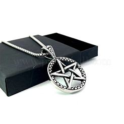 Ожерелья с подвеской в виде пентаграммы из нержавеющей стали в стиле панк&nbsp;VY4031