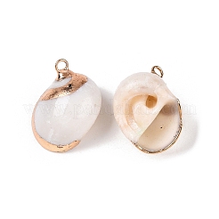 Подвески из натуральной морской раковины&nbsp;SSHEL-N038-48