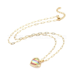 Ожерелье гордости цвета радуги&nbsp;NJEW-H160-01G