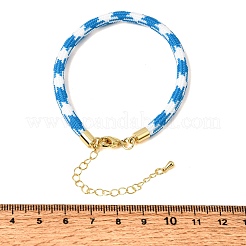 Realizzazione di braccialetti con cordino tondo intrecciato in poliestere&nbsp;FB-CBAEDA0-01G-32