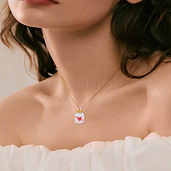 18шт 3 цвета сплава эмалевые подвески&nbsp;ENAM-LP0001-67