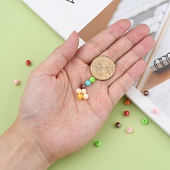 Непрозрачные акриловые бусины&nbsp;X-PL424