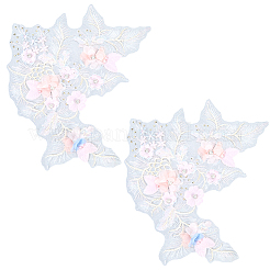 Полиэстер вышивка кружево шитье украшения&nbsp;DIY-WH2031-077A-01