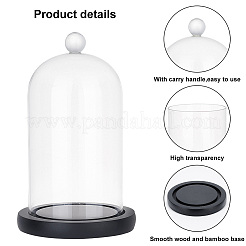 Couvercle de dôme en verre&nbsp;AJEW-WH0307-75B