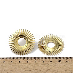 Серьги-гвоздики из нержавеющей стали 304&nbsp;LS-EJEW-A134-01G