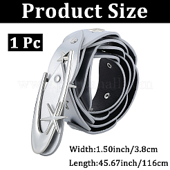 1 шт. цепочка из искусственной кожи&nbsp;AJEW-CL0001-91B