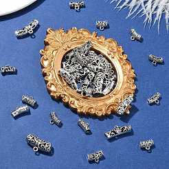 70 шт. 14 стиля тибетских сплавных трубчатых дужек&nbsp;FIND-CJ0002-99