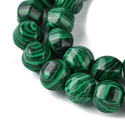 Perline malachite fili sintetici&nbsp;G-H023-A05-01