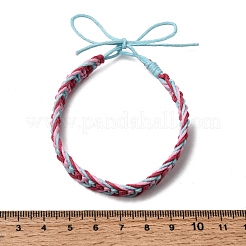 Bracelets d'amitié tressés en cordon de coton ajustable&nbsp;FB-CBA27E8-01B