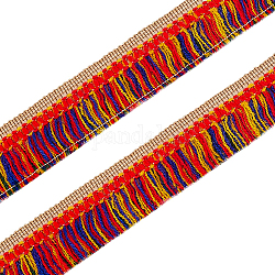 Ленты benecreat из полиэстера с кисточками, аксессуары для одежды, красочный, 1-1/8 дюйм (30 мм), около 10 ярда / мешок