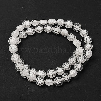 Ручной работы millefiori стеклянные бусины нитки LAMP-G164-12K-1