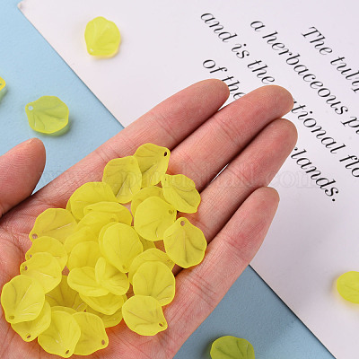 Прозрачные матовые акриловые подвески&nbsp;MACR-S371-02A-717-1