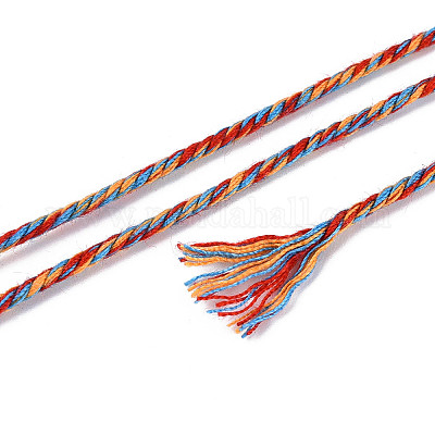 22 м хлопковый шнур для макраме&nbsp;OCOR-T017-07K-1