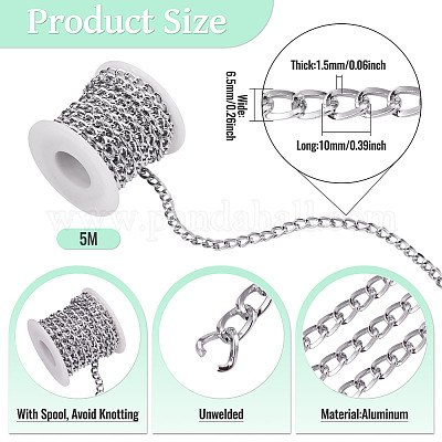 Цепи алюминиевые 5м&nbsp;CHA-TA0001-34P-1