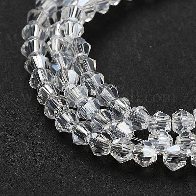 Chapelets de perles en verre&nbsp;X-EGLA-S056-2mm-04-1