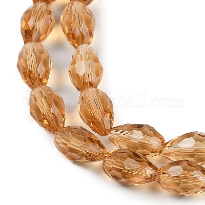 Стеклянные бусины&nbsp;GLAA-R024-15x10mm-17-1