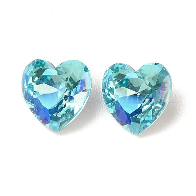 Cabochons de strass en verre&nbsp;RGLA-J015-B-MO-1