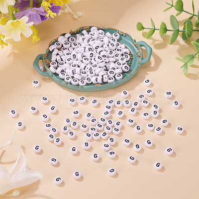 500шт акриловые бусины&nbsp;SACR-TA0001-55G-1