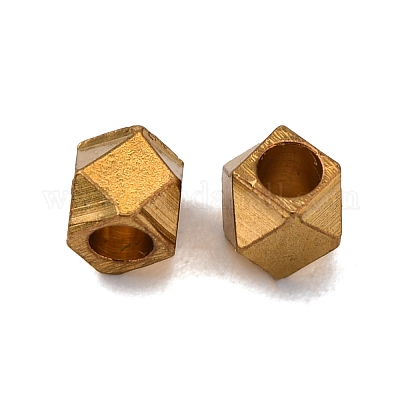 Spacer бисер латунные&nbsp;KK-WH0053-01B-1