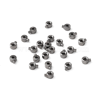 Perline ondulato in Ottone&nbsp;KK-E280-01B-1