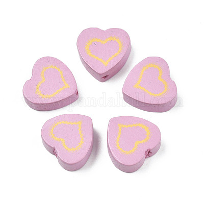 Бусины из клена&nbsp;WOOD-Q030-87D-1