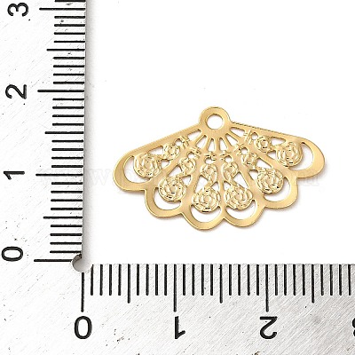 Pendentifs en laiton&nbsp;KK-O100-10G-1