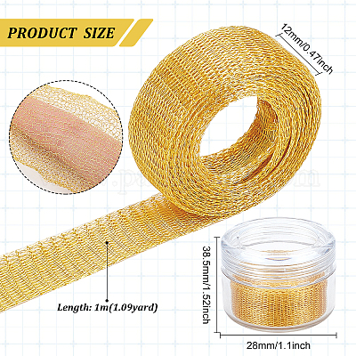 Wholesale Copper Wire Mesh Ribbon for Wrapping 