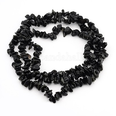 Natürlichen Obsidian Perlen Stränge&nbsp;F005-1