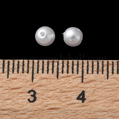 Kunststoffimitat Perlen&nbsp;FIND-M059-01A-01-1