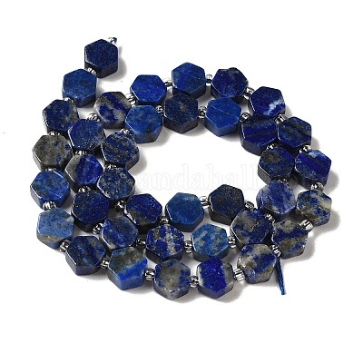 Natürlicher Lapislazuli Perlenstränge&nbsp;G-P534-A12-02-1