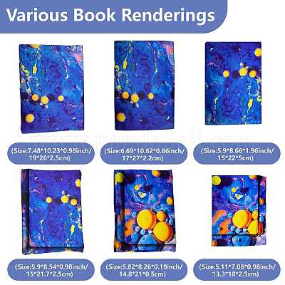 Copertine per libri in poliestere&nbsp;OFST-WH0009-029-1