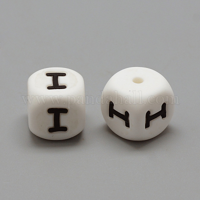 Пищевые экологически чистые силиконовые бусины SIL-R001-I-1