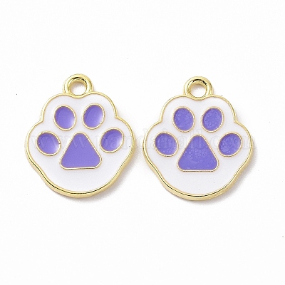 Pendentifs d'émail en alliage&nbsp;ENAM-B054-01G-04-1